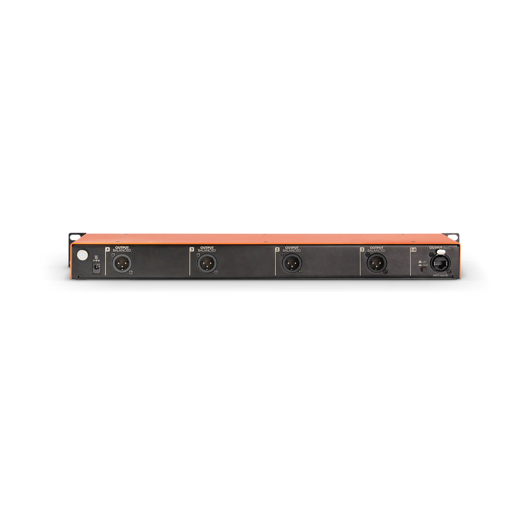 Palmer BRIDGE 4A - 19" DI-Box, 4 Kanäle, aktiv