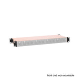Palmer DELTA 4PL - 4-Kanal passiver Liniensplitter mit Audio über Cat-Kabel