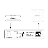 Palmer PDI 06 L 08 - Leistungsdämpfer 8 Ohm