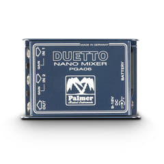Palmer DUETTO - Nano-Mixer für Gitarren und Liniensignale