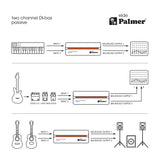 Palmer RIVER Elde - Passive 2-Kanal DI-Box
