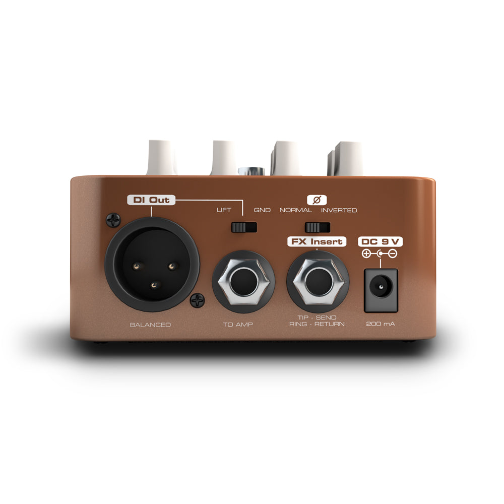 Palmer POCKET AMP ACOUSTIC – Tragbarer Vorverstärker für akustische Saiteninstrumente