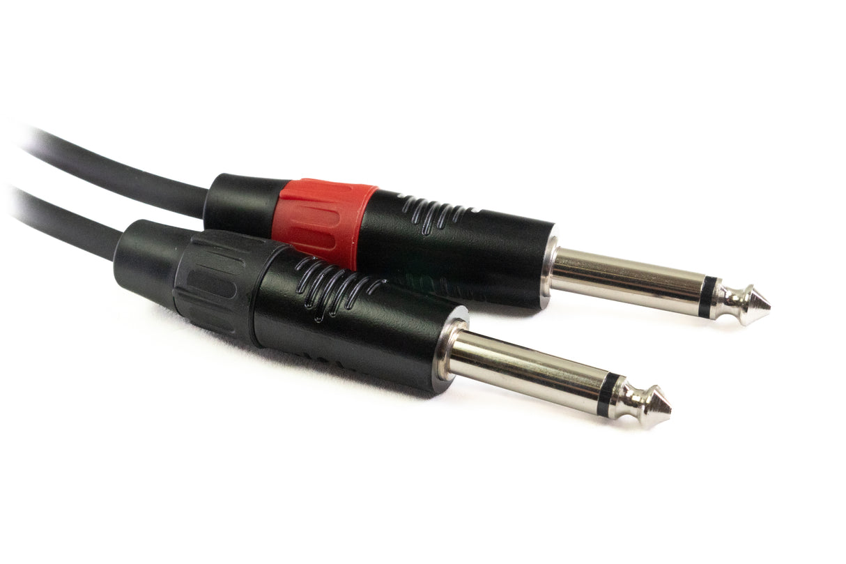 Perfex 2x Klinke auf 3,5mm Miniklinke Kabel (3m)