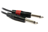 Perfex 2x Klinke auf 3,5mm Miniklinke Kabel (3m)