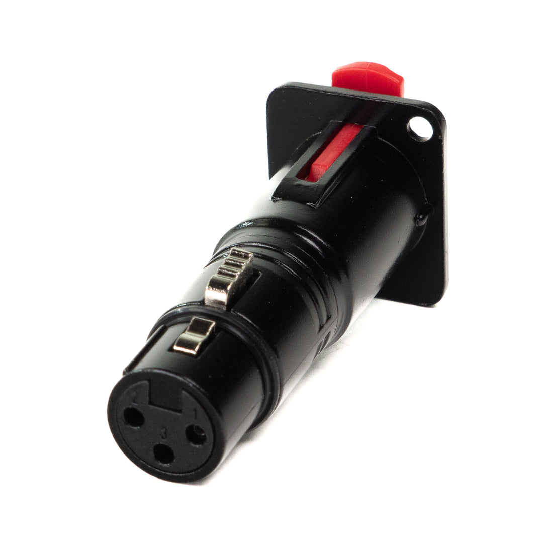 Perfex Klinke zu XLR Buchse Chassis Stecker (Sort)