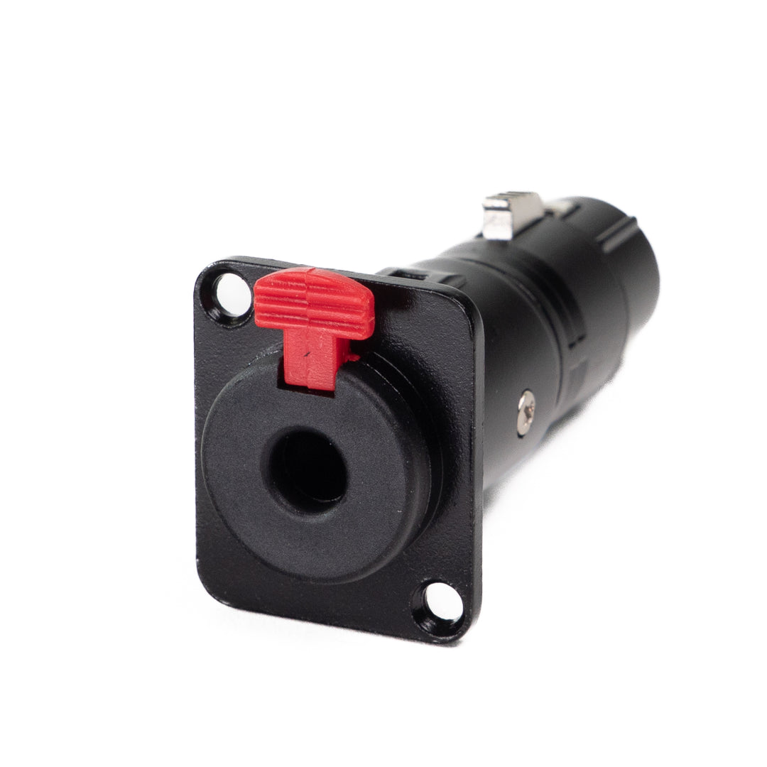 Perfex Klinke zu XLR Buchse Chassis Stecker (Sort)