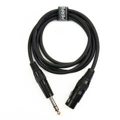 Perfex XLR Buchse auf symmetrische Klinke (1,5m)
