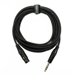 Perfex XLR Buchse auf symmetrische Klinke (5m)