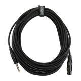 Perfex XLR Buchse auf symmetrische Klinke (10m)
