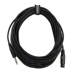 Perfex XLR Buchse auf symmetrische Klinke (10m)