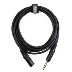 Perfex XLR Stecker auf symmetrische Klinke (3m)