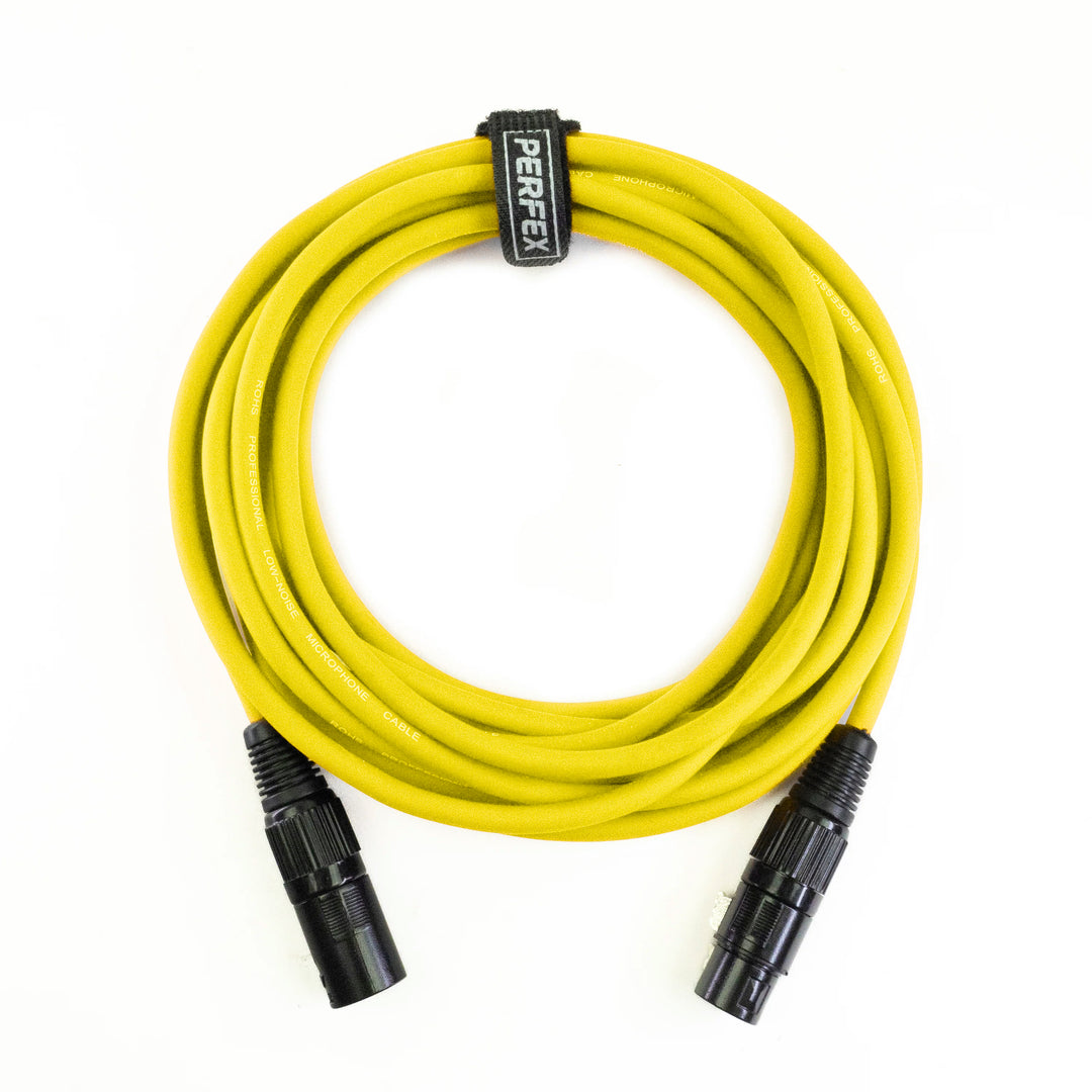 Perfex XLR Kabel (5m - Gelb)