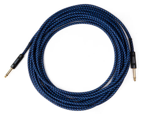 Perfex-Klinkenkabel (Schwarz/Blau) (7,5 m)