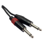 Perfex 2x Klinke auf 2x Phono RCA Kabel (3m)