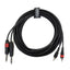 Perfex 2x Klinke auf 2x Phono RCA Kabel (6m)