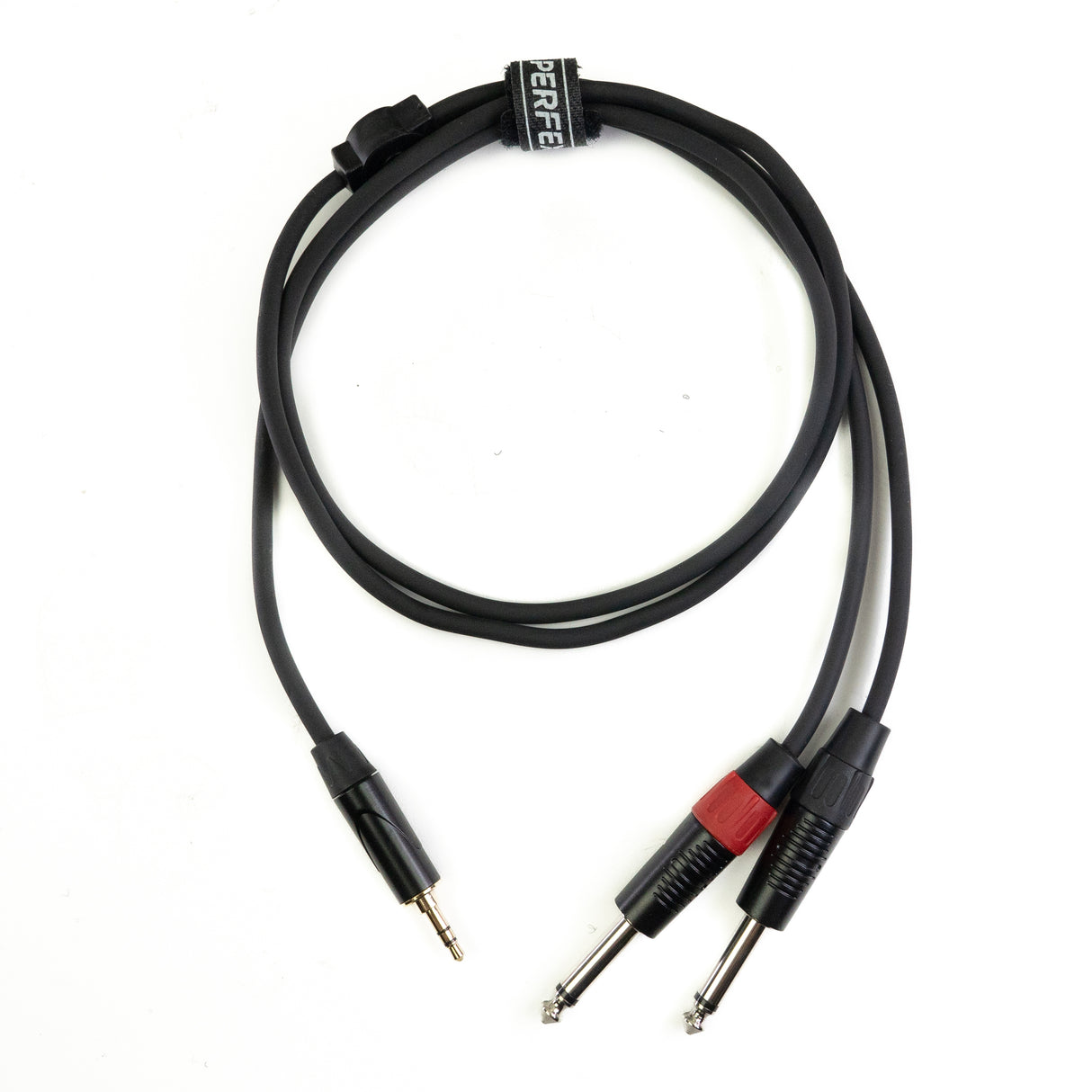 Perfex 2x Klinke auf 3,5mm Miniklinke Kabel (1,3m)
