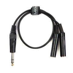 Perfex 6,3mm Kopfhörer-Splitterkabel (0,5m)