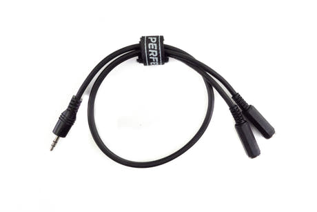 Perfex 3,5mm Kopfhörer-Splitterkabel (0,5m)