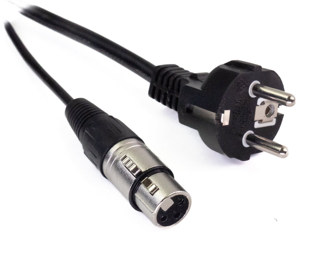 Perfex XLR & IEC Stromkabel (Audio, 10m)
