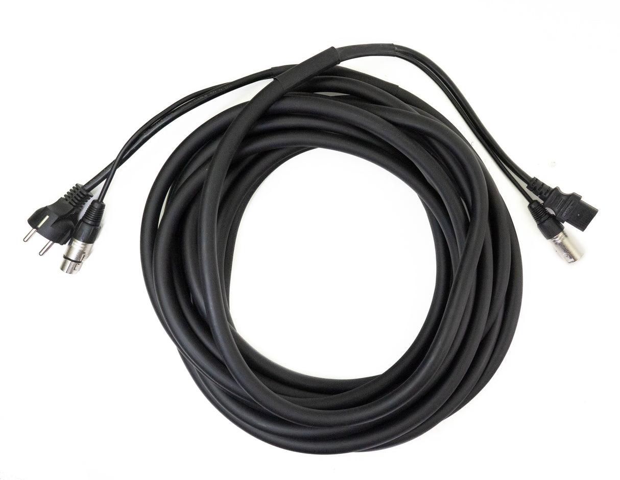 Perfex XLR & IEC Stromkabel (Audio, 10m)