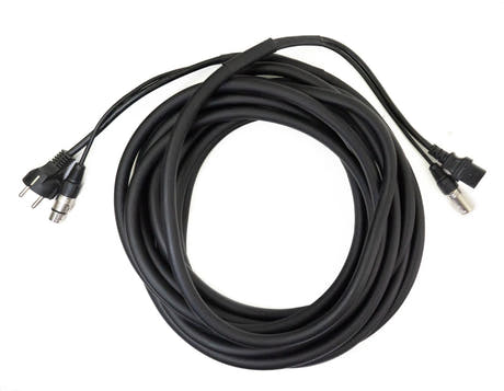 Perfex XLR & IEC Stromkabel (Audio, 10m)