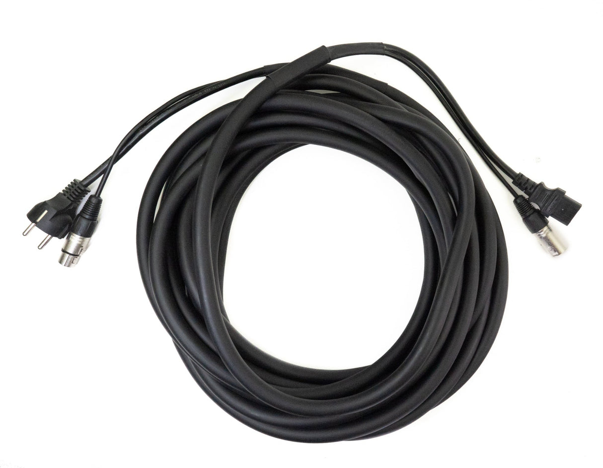Perfex XLR & IEC Stromkabel (Audio, 10m)