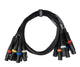 Paar-8 Multicore-XLR-Stecker auf XLR-Buchse (1,5 m)