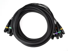 Par-8 Multicore XLR-Stecker auf XLR-Buchse (10 m)