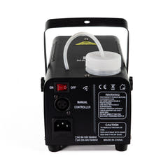 Marconi RGB Nebelmaschine (400 W, Sort) Bundle