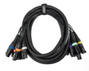 Paar-8 Multicore XLR Stecker auf XLR Buchse (5 m)