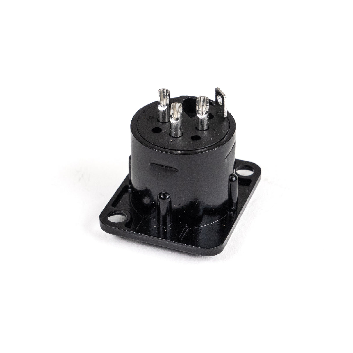 Perfex XLR-Männlicher Chassis-Anschluss (Schwarz)