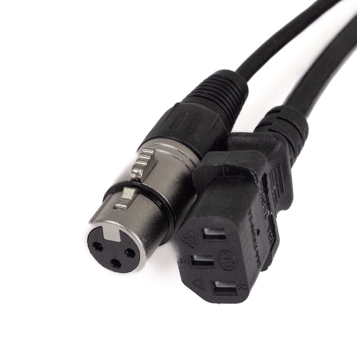 Perfex IEC & XLR Mehrfachkabel (DMX, 5m)
