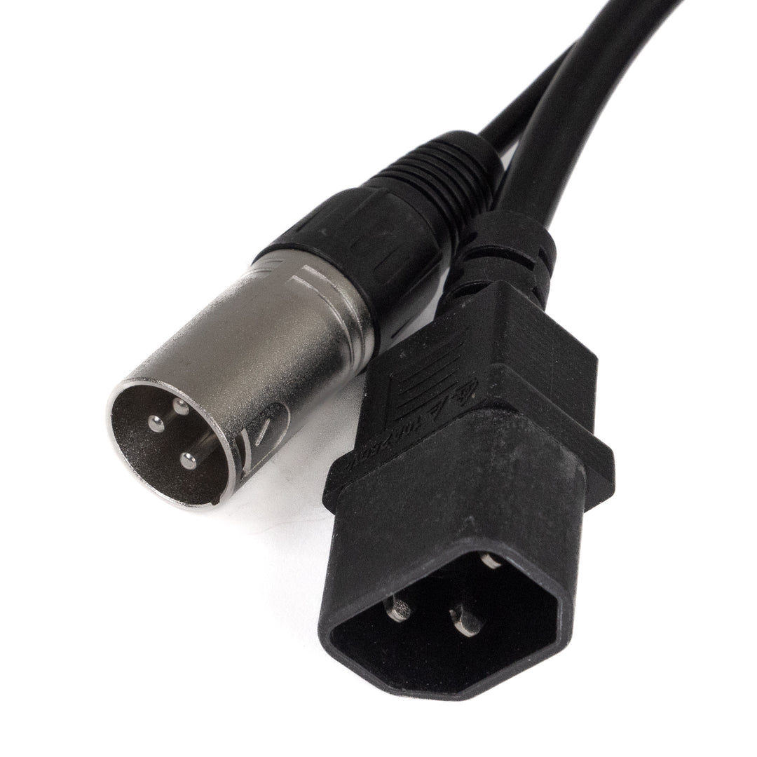 Perfex IEC & XLR Multikabel (DMX, 5m)