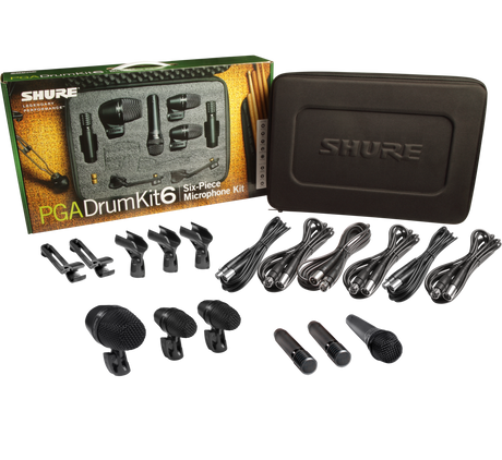 Shure PGA Drumkit 6 Microphone Package