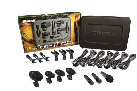 Shure PGA Drumkit 7 Microphone Package