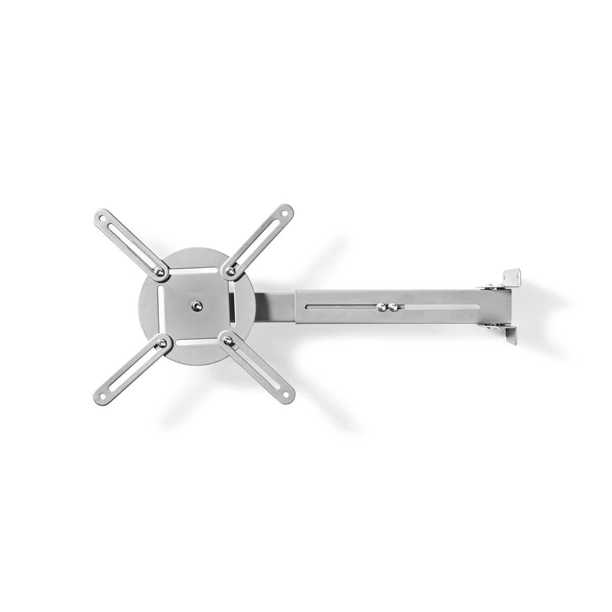 Wandhalterung für Projektor vollbeweglich 10 kg Silber