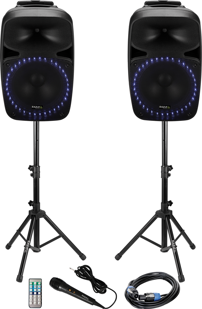 Ibiza Soundsystem mit USB/SD-Player und Bluetooth (12")