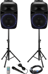 Ibiza Soundsystem mit USB/SD-Player und Bluetooth (12")