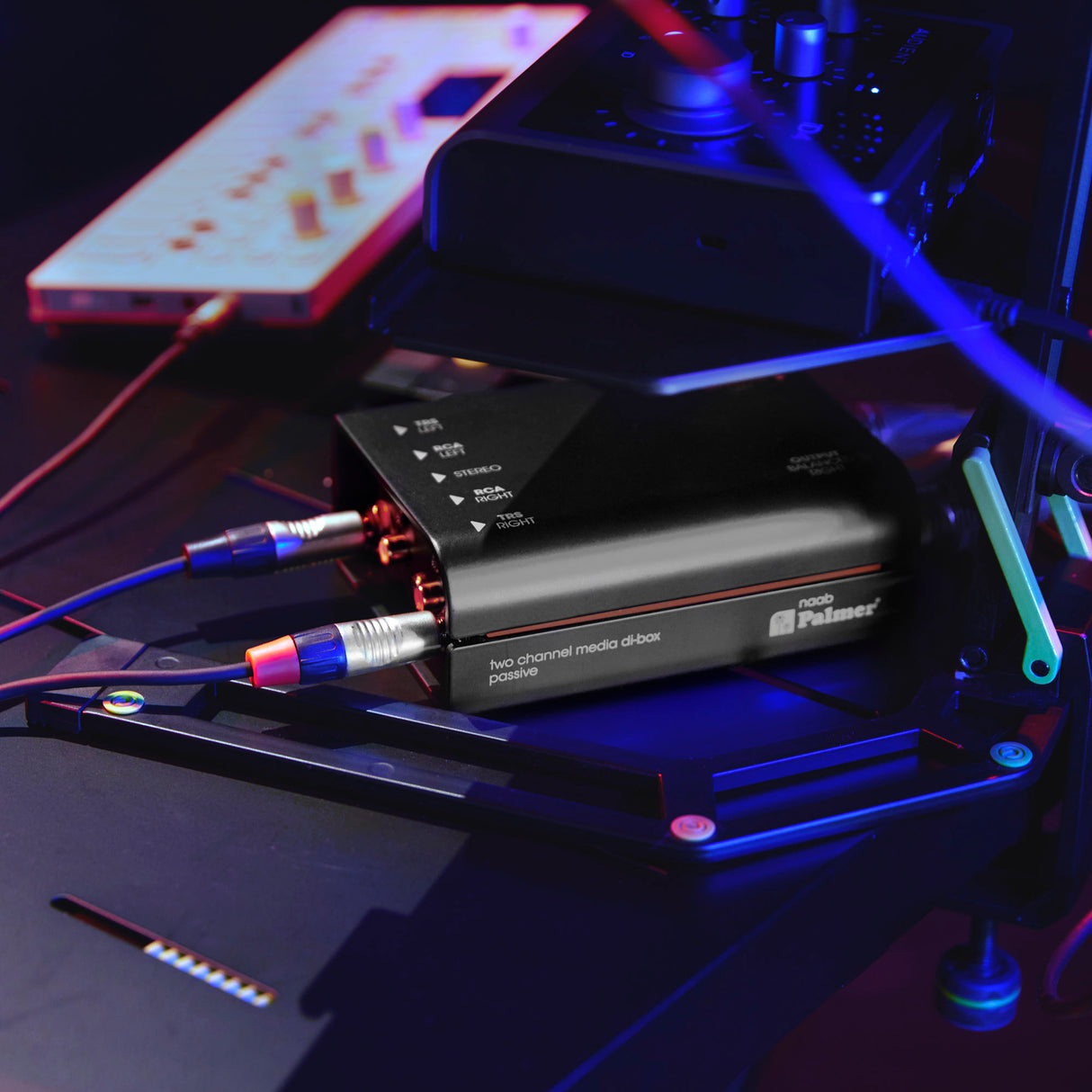 Palmer RIVER naab - Passive 2-Kanal-DI-Box für Medienanwendungen