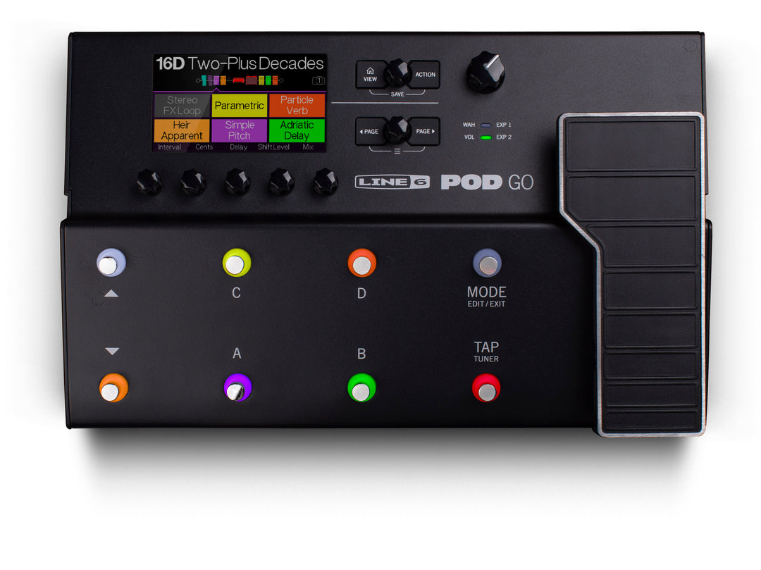 Line6 Pod GO Gitarren Multieffekt