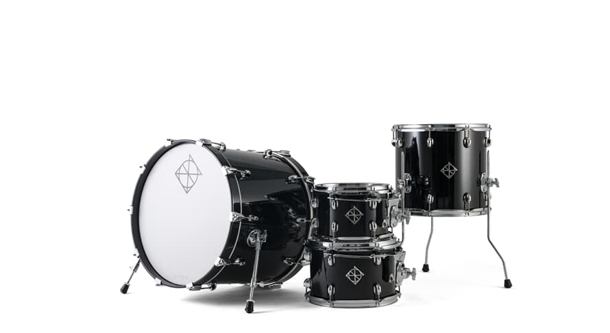 Dixon PODCSTH420-02-PB Shellset 20", Piano Black Hochglanz