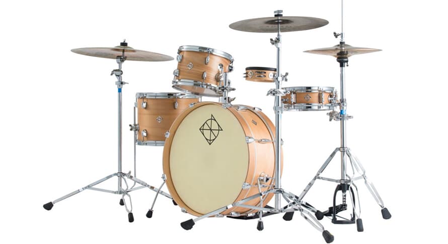 Dixon PODL520SN Schlagzeugset, satin natural lacquer