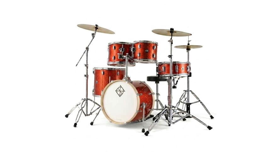 Dixon PODSP518ACPS-EU Spark Schlagzeugset 18", Champagne Sparkle