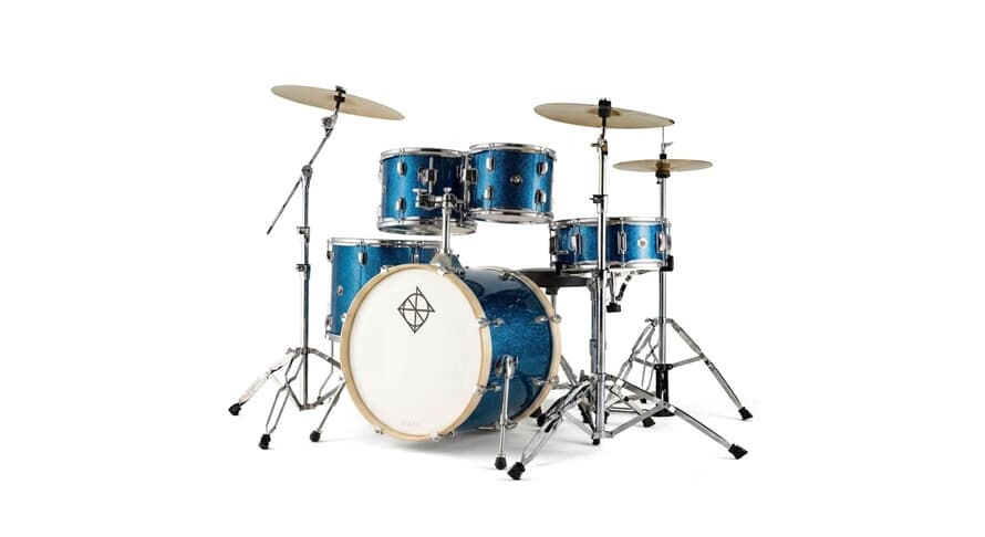 Dixon PODSP520AOBS-EU Spark Schlagzeugset 20", Ocean Blue Sparkle
