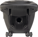 Ibiza 10" portable speaker, black with USB, Bluetooth & mics