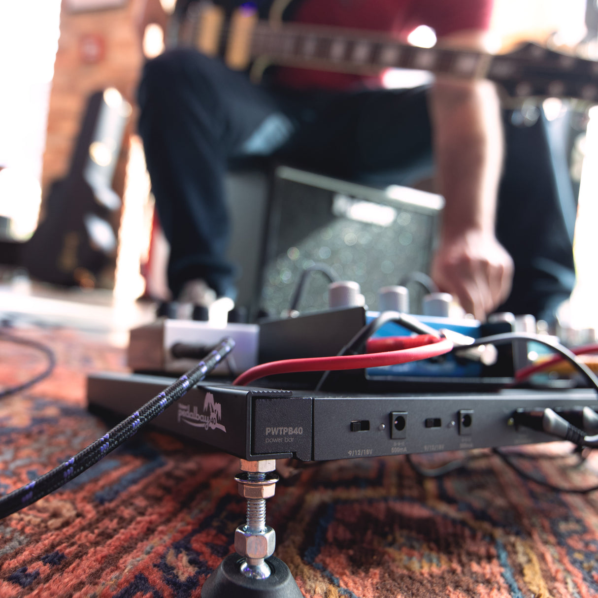 Palmer Pedalbay® 40 PB - Pedalboard inkl. WTPB40-Stromleiste