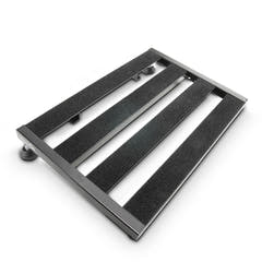 Palmer PEDALBAY® 40 - Leichtes Pedalboard mit variabler Konfiguration und schützendem Softcase, 45 cm