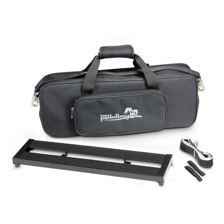 Palmer PEDALBAY® 50 S - Leichtes kompaktes Pedalboard mit schützendem Softcase, 50 cm