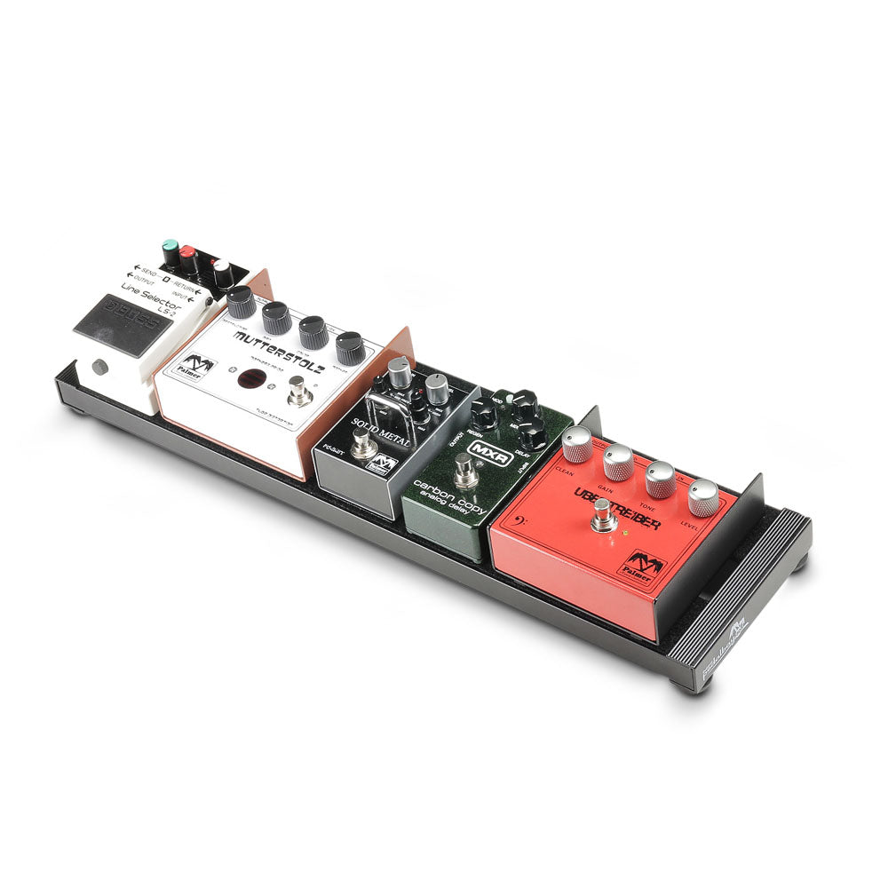 Palmer PEDALBAY® 50 S - Leichtes kompaktes Pedalboard mit schützendem Softcase, 50 cm