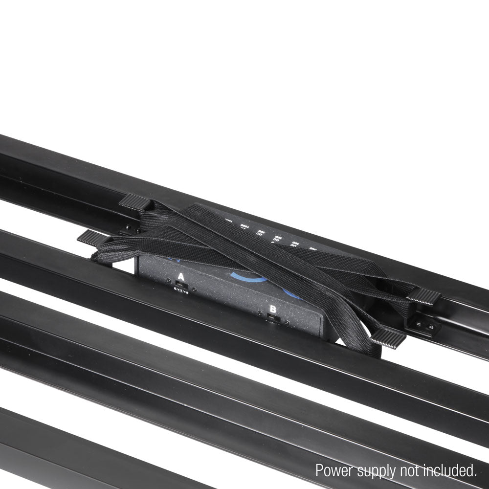 Palmer PEDALBAY® 50 S - Leichtes, kompaktes Pedalboard mit schützendem Softcase, 50 cm